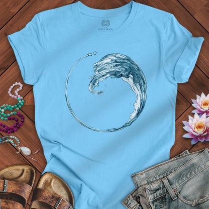 Enso Wave Tee Ocean Blue