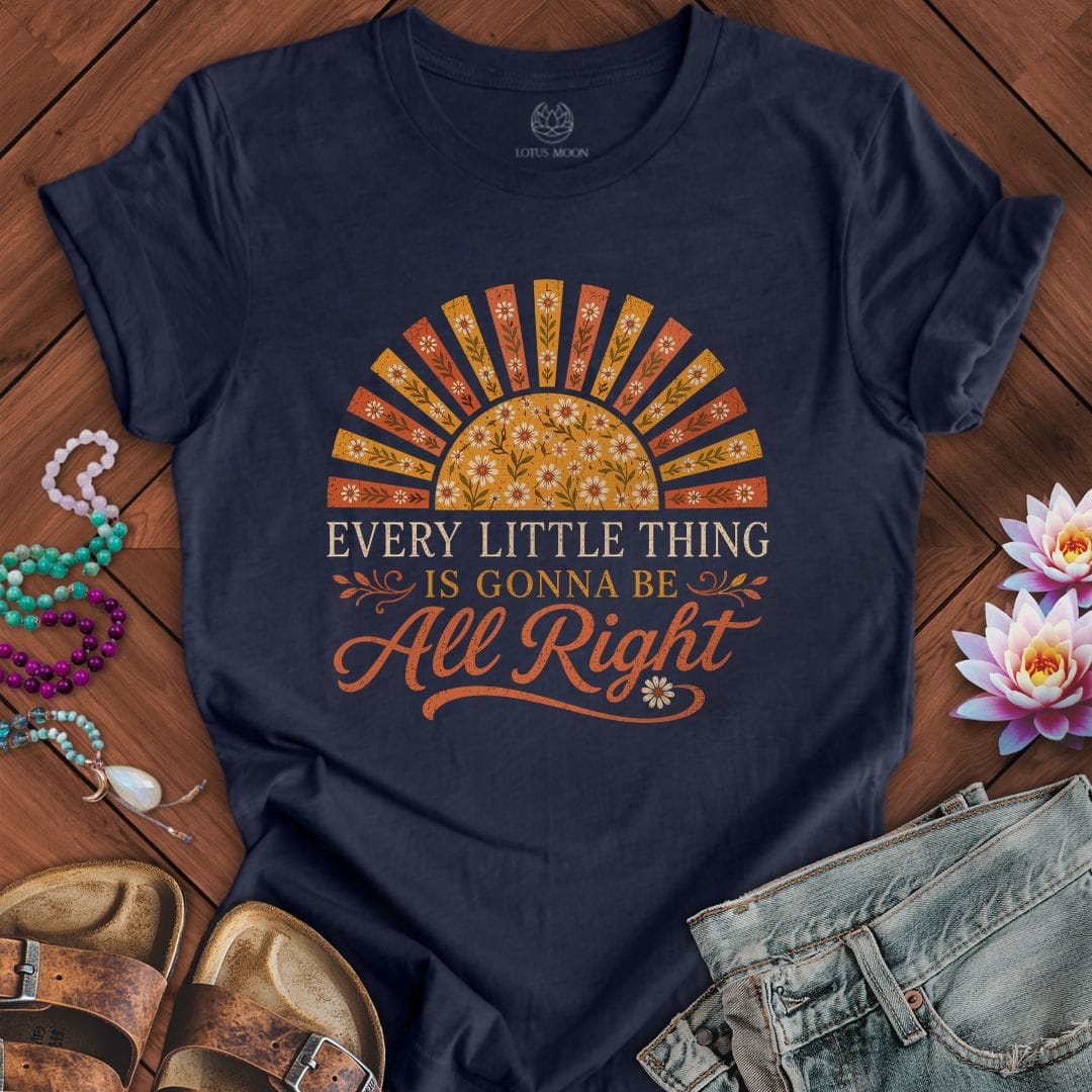 Printify T-Shirt Every Little Thing Tee Heather Midnight Navy / S