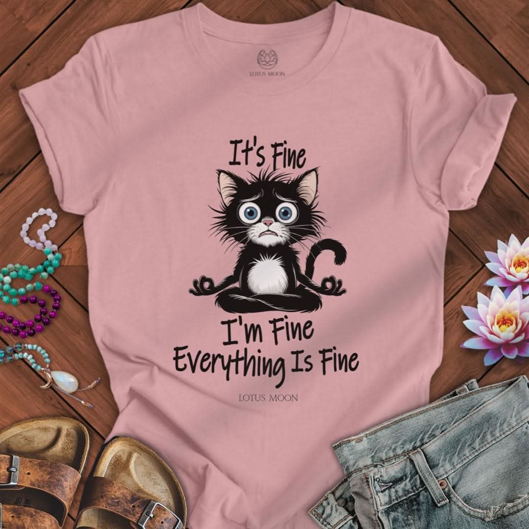 Everything Is Fine Tee Orchid