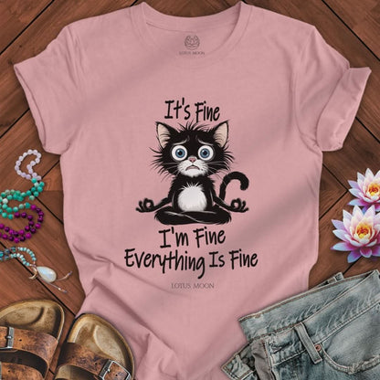 Everything Is Fine Tee Orchid