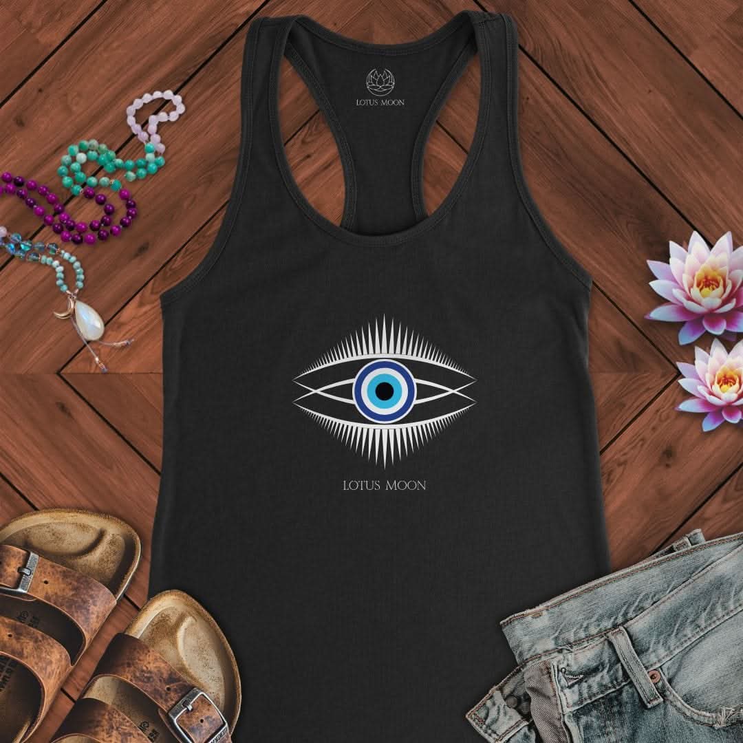 Evil Eye Tank Solid Black