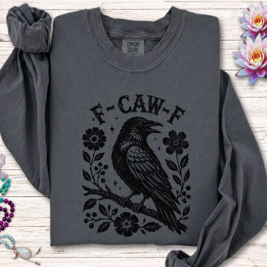 Printify Long-sleeve F-CAW-F Long Sleeve Tee Pepper / S