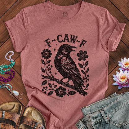 Printify T-Shirt F-CAW-F Tee Heather Mauve / S