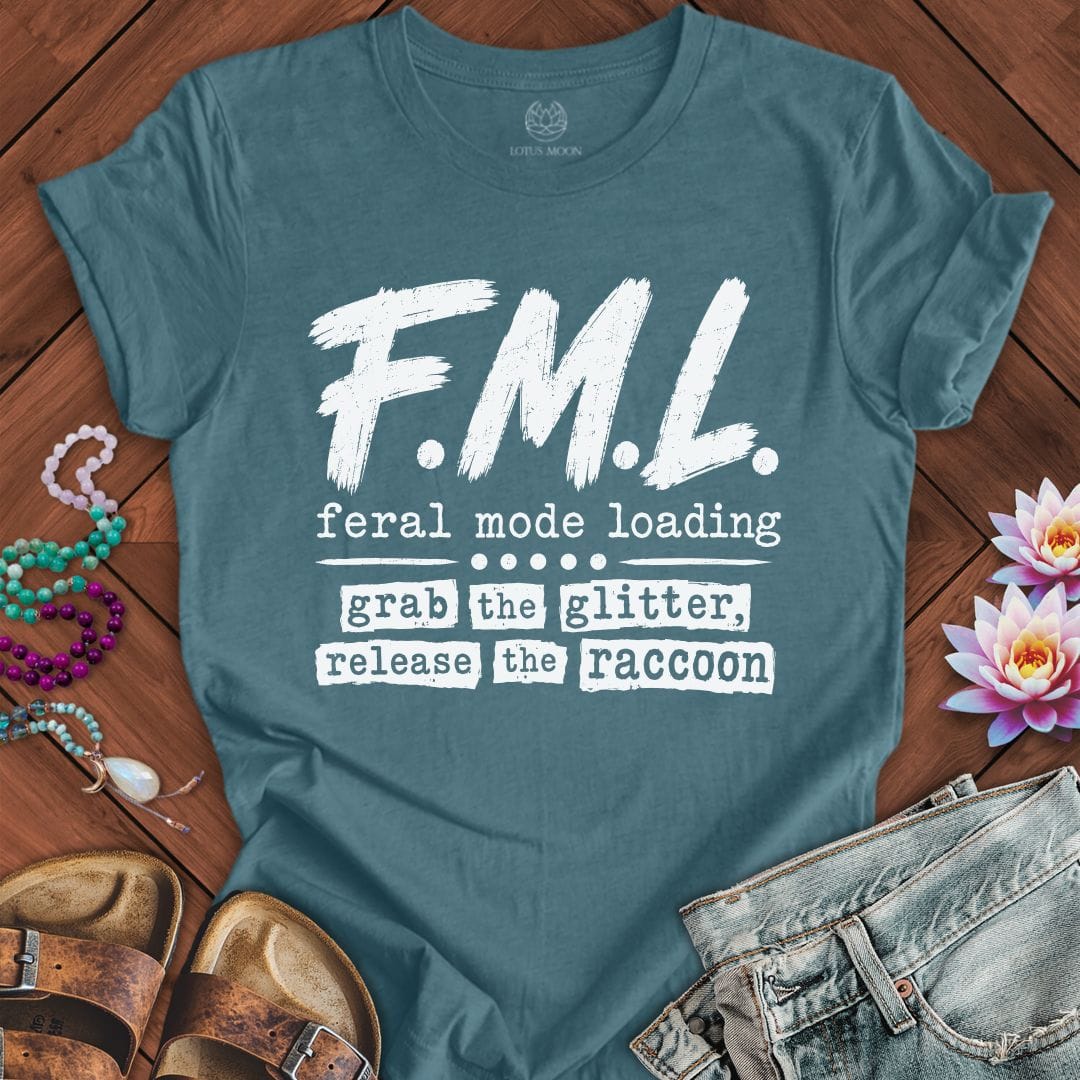 Printify T-Shirt F.M.L. Tee Heather Deep Teal / S