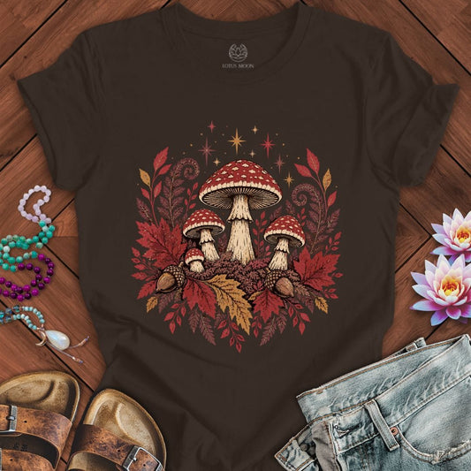 Fall Forest Floor Tee Brown