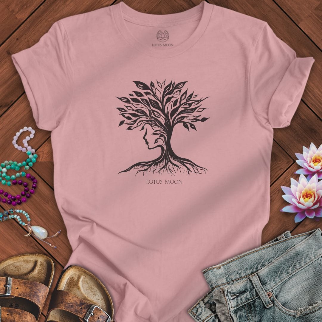 Feminine Nature Tee Orchid