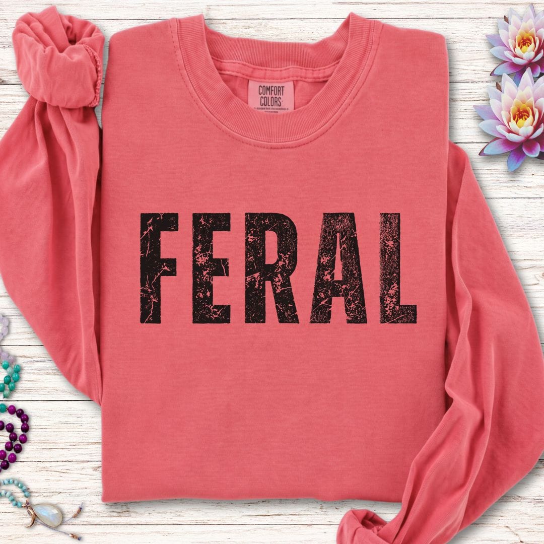 Printify Long-sleeve Feral Long Sleeve Tee Watermelon / S