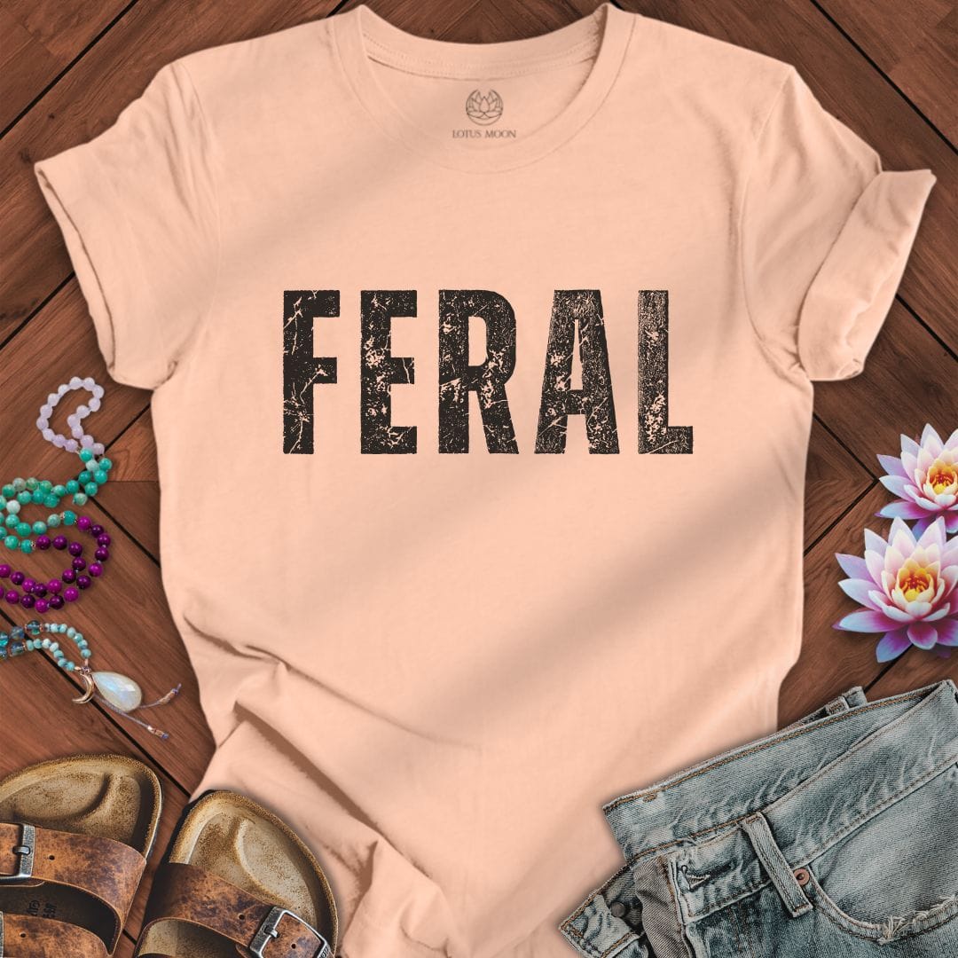 Feral Tee Peach