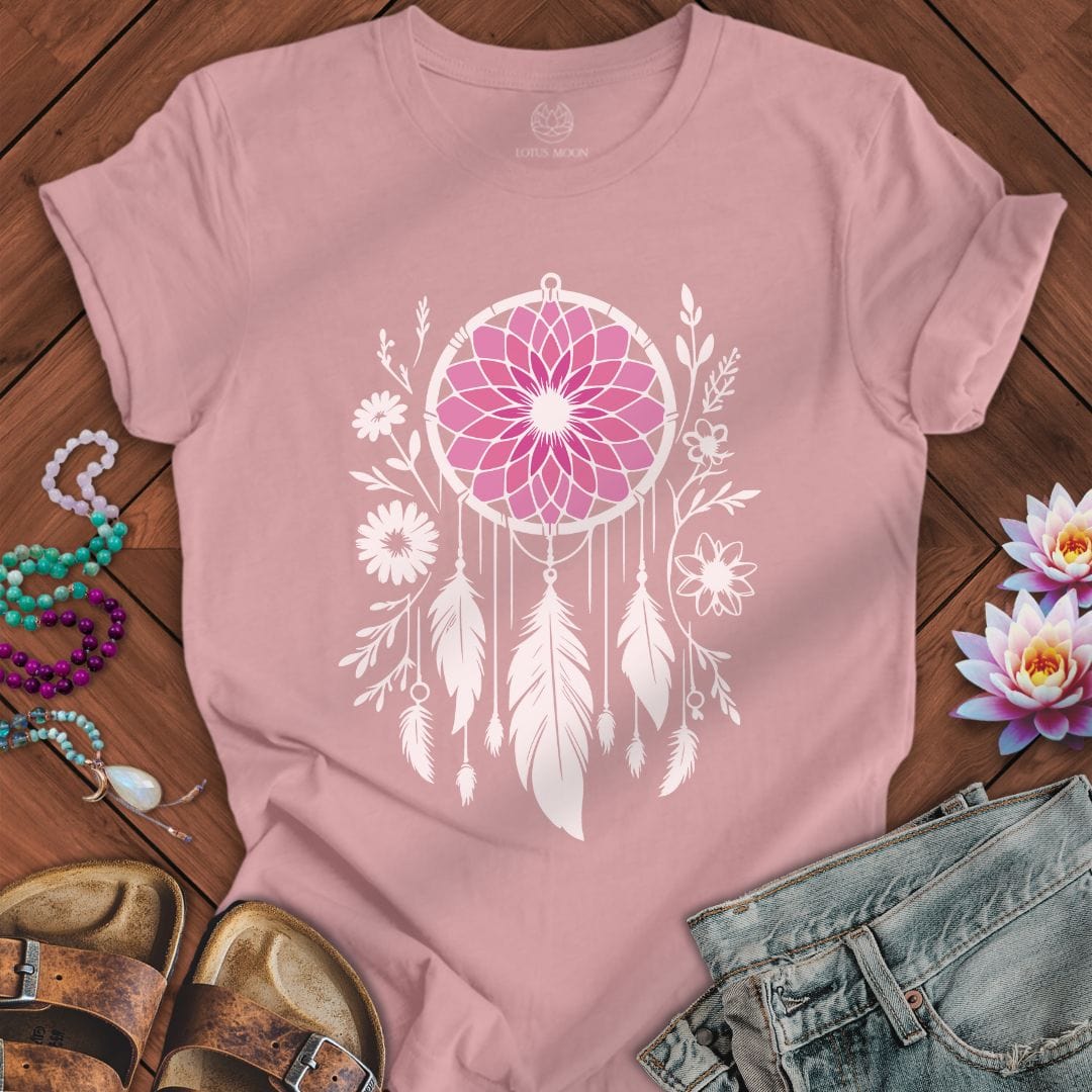 Floral Dreamcatcher Tee Orchid
