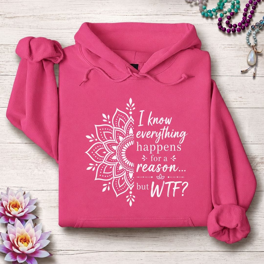 Printify Hoodie For A Reason Hoodie Heliconia / S