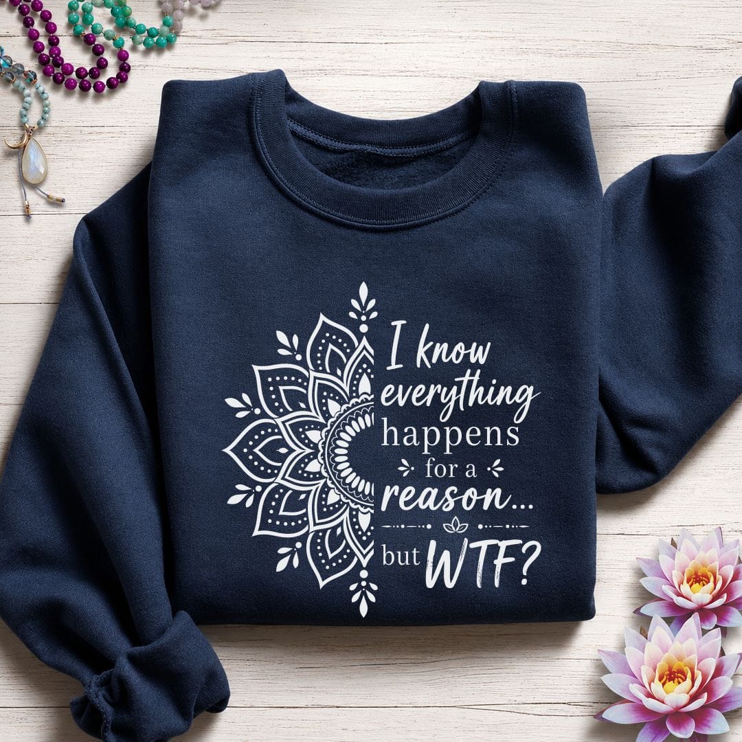 For a Reason Sweatshirt Navy