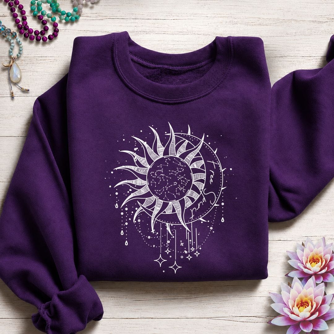 Free Spirit Sweatshirt Purple