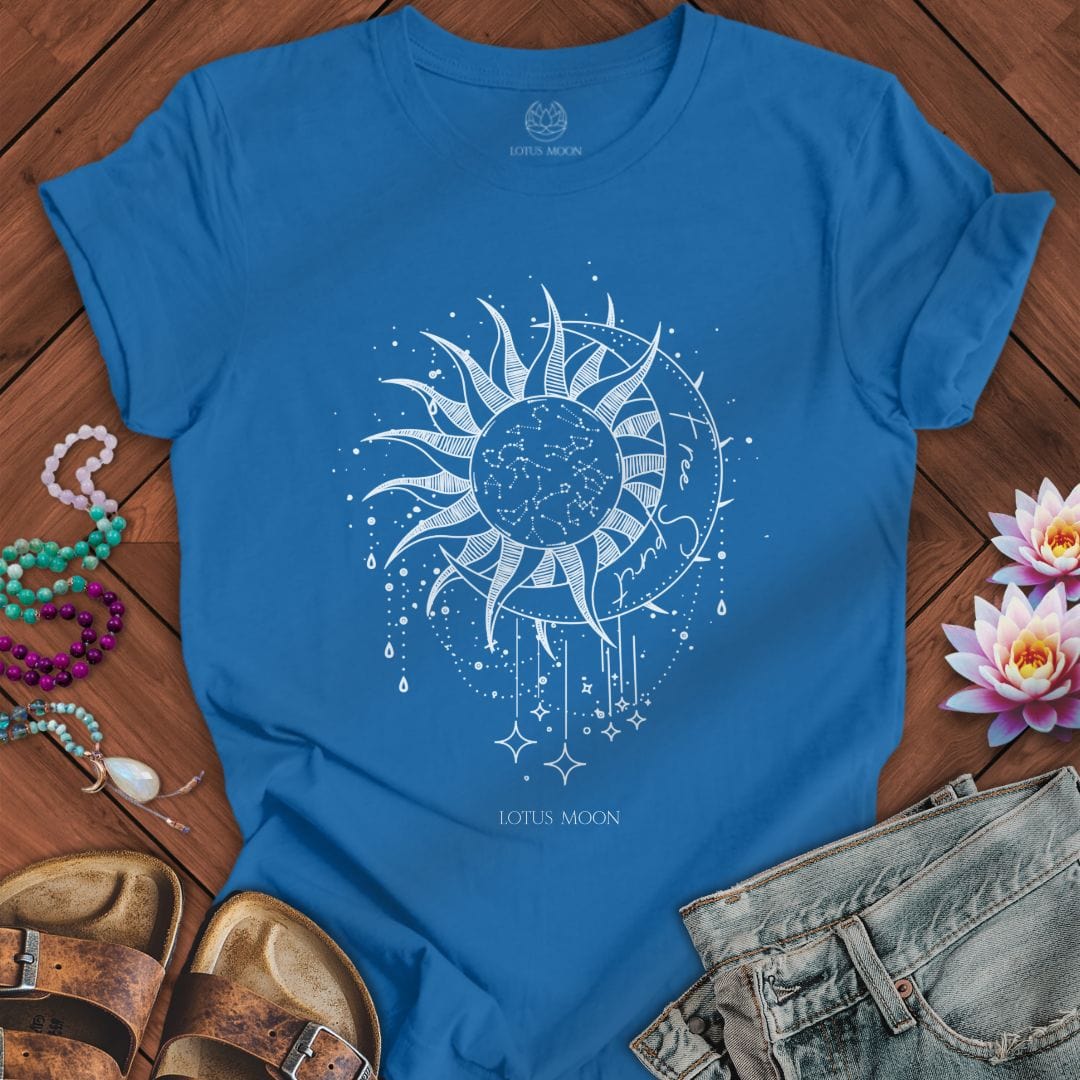 Free Spirit Tee Columbia Blue