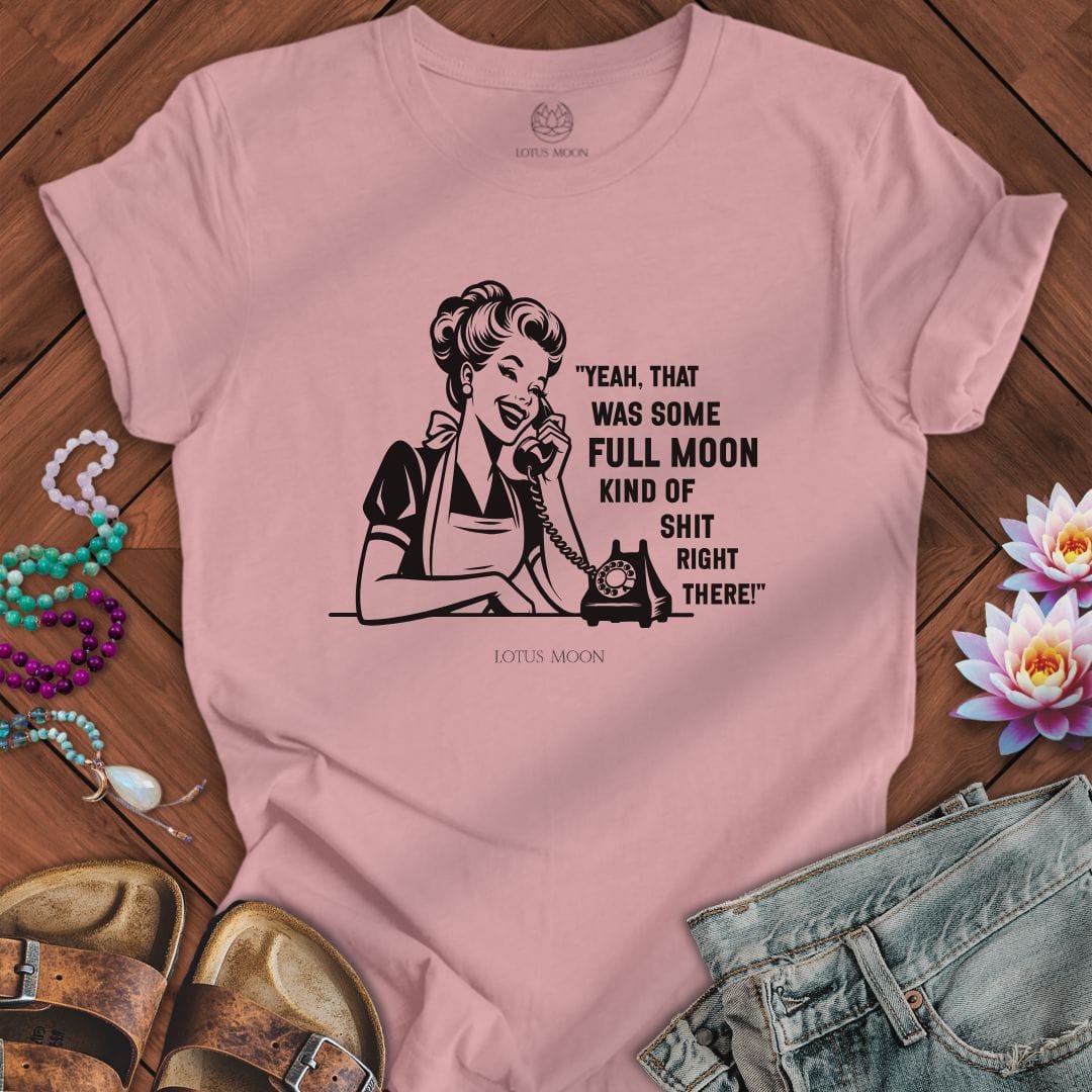 Full Moon Sh*t Tee Orchid