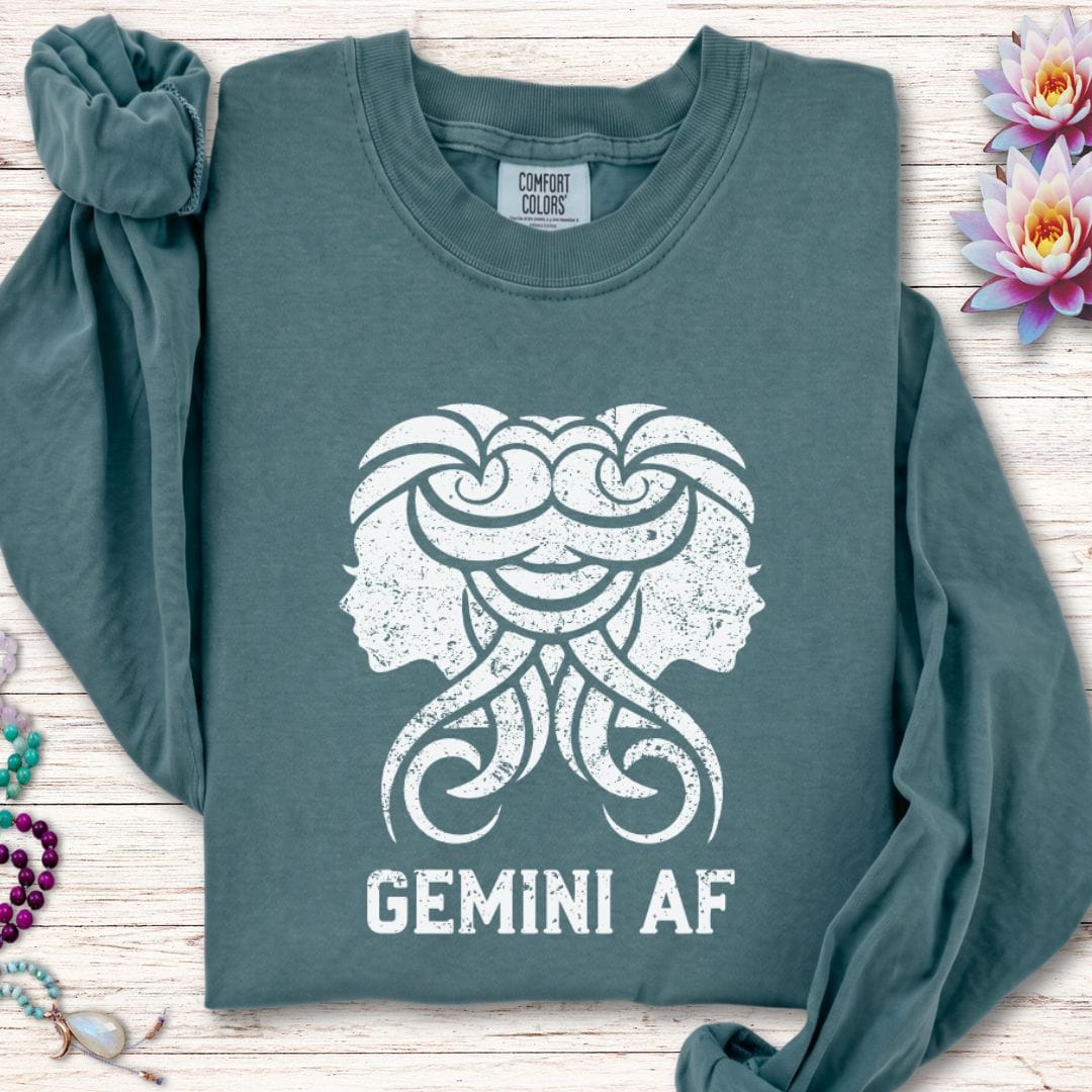 Gemini AF Long Sleeve Tee Blue Spruce