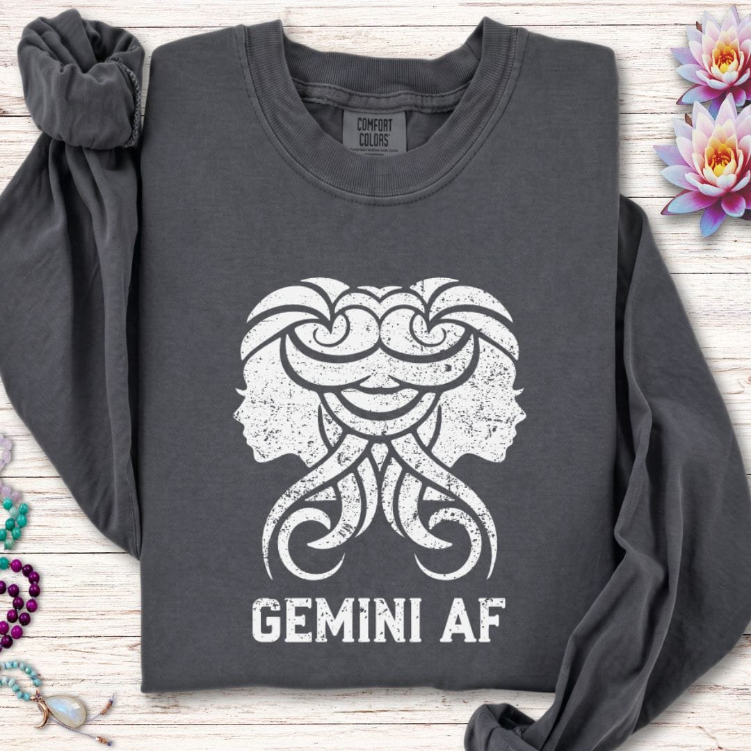 Gemini AF Long Sleeve Tee Pepper