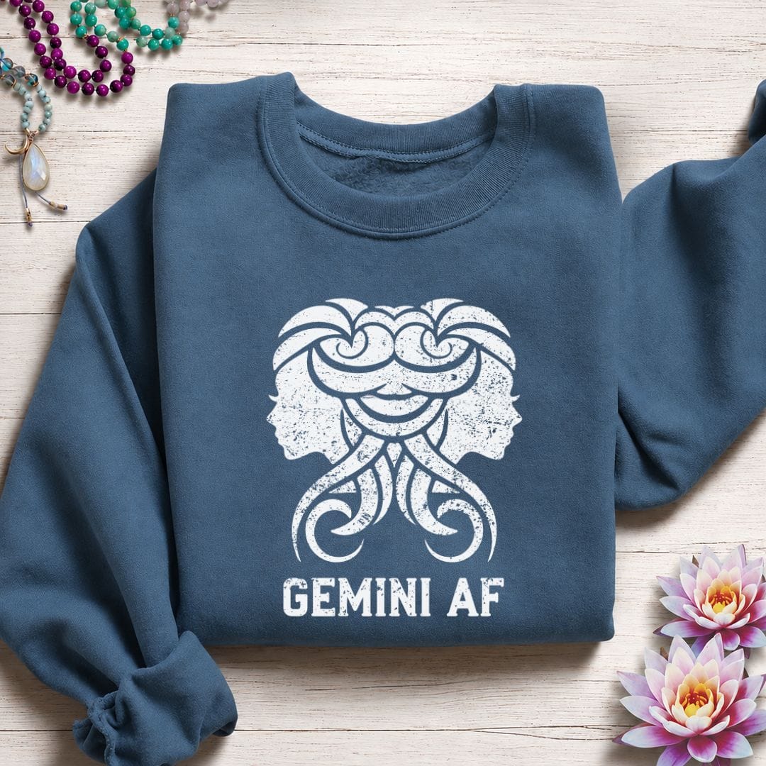 Gemini AF Sweatshirt Indigo Blue