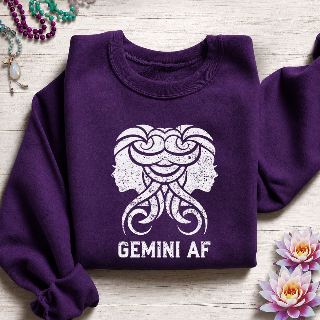 Gemini AF Sweatshirt Purple