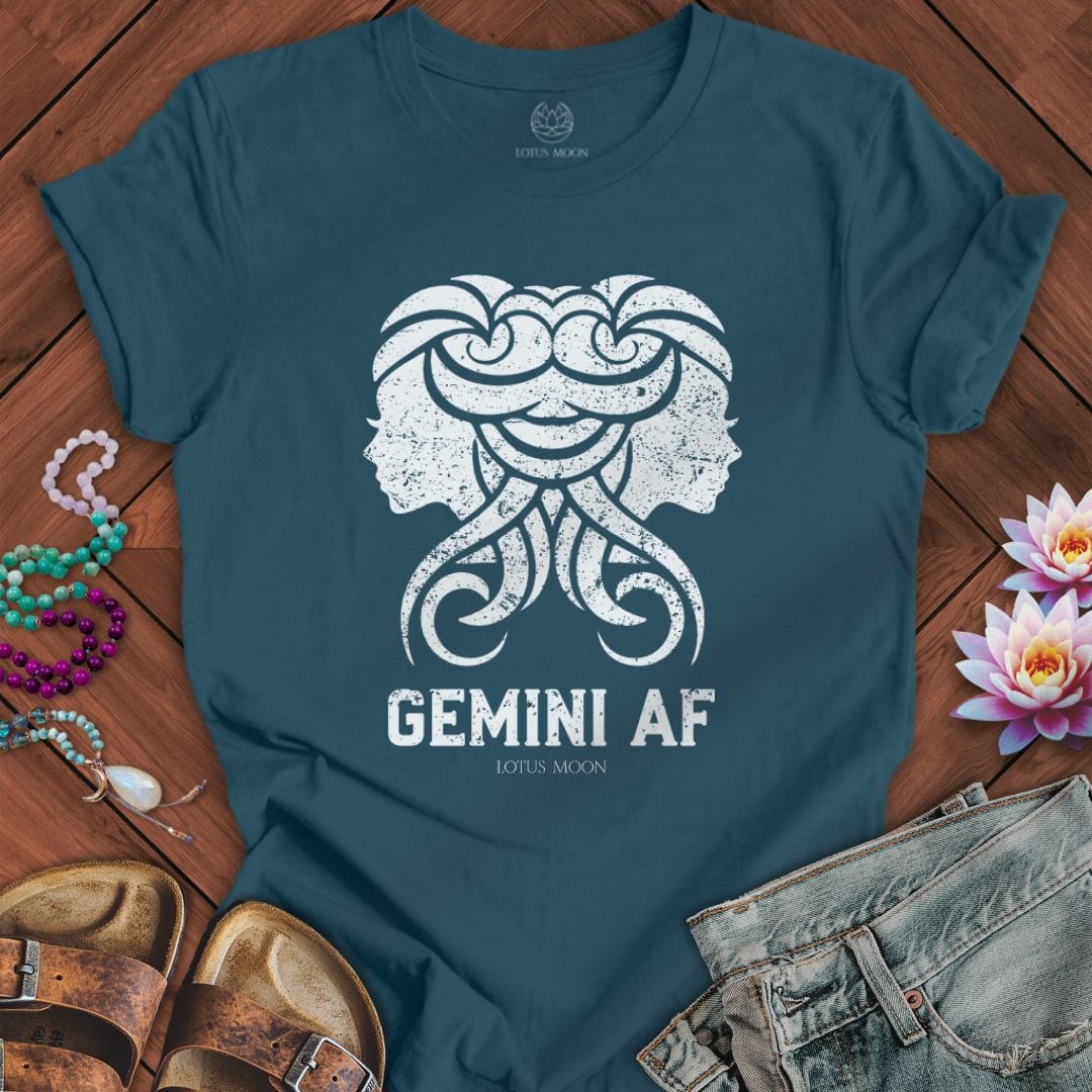 Lotus Moon Co. T-Shirt Gemini AF Tee Deep Teal / S