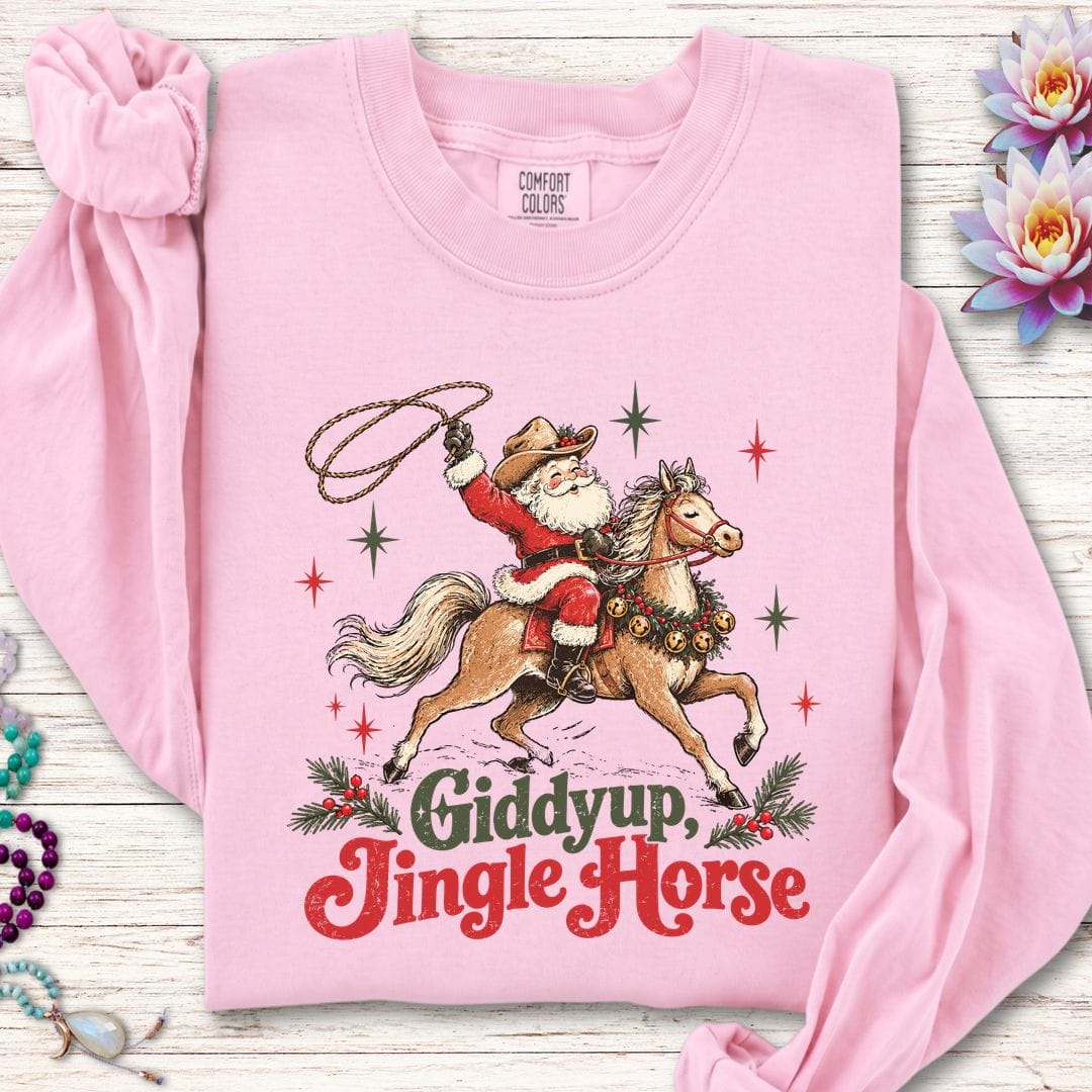 Giddyup Long Sleeve Tee Blossom