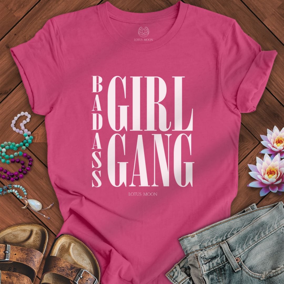 Girl Gang Tee Berry