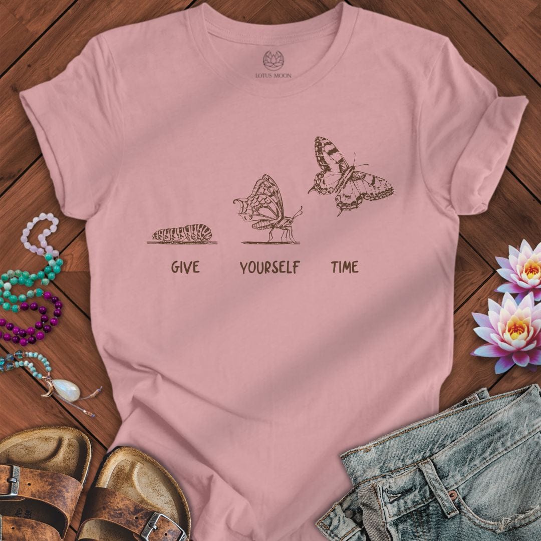 Give Yourself Time Tee Orchid