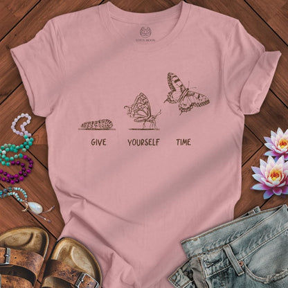 Give Yourself Time Tee Orchid