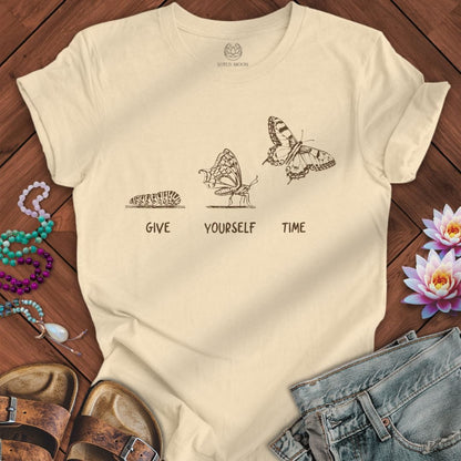 Give Yourself Time Tee Soft Cream