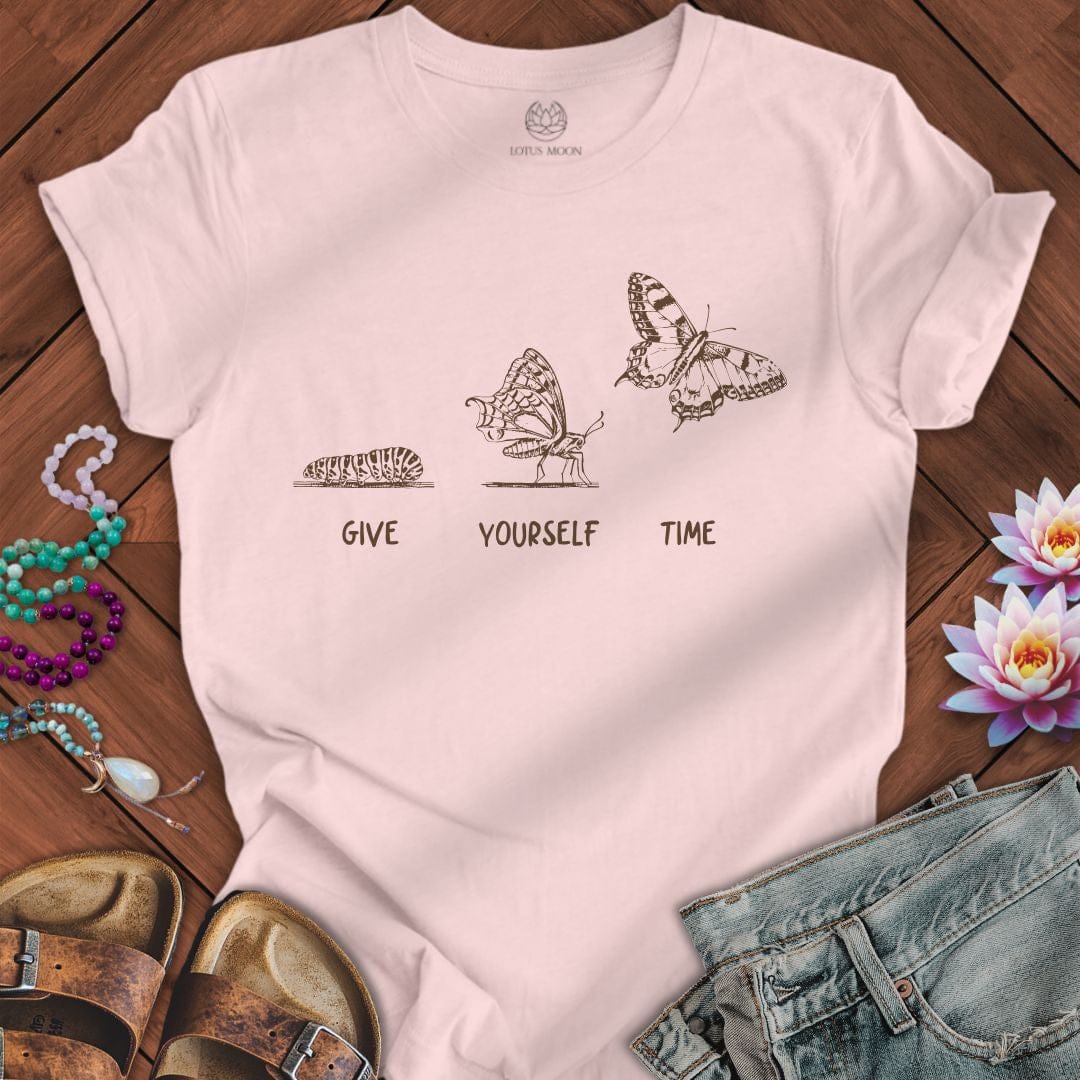 Give Yourself Time Tee Soft Pink