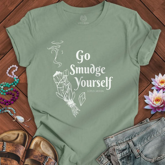 Go Smudge Yourself Tee Sage