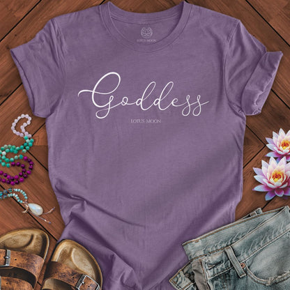 Goddess Tee Heather Purple