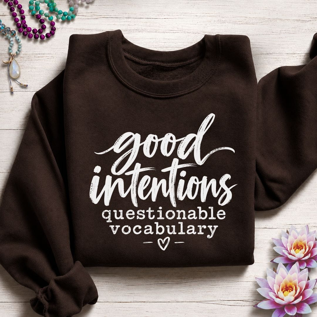 Good Intentions Sweatshirt Dark Chocolate