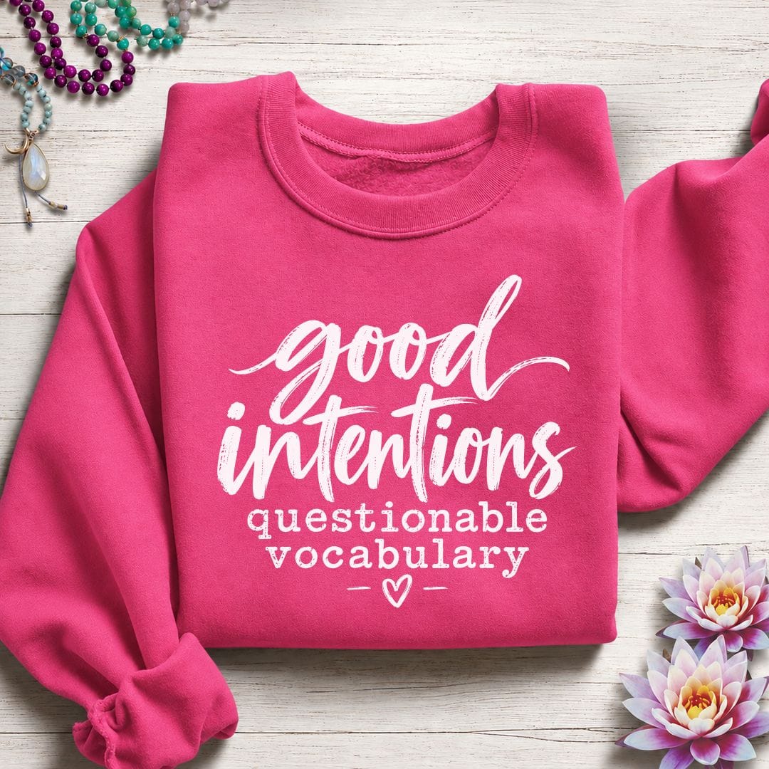 Good Intentions Sweatshirt Heliconia