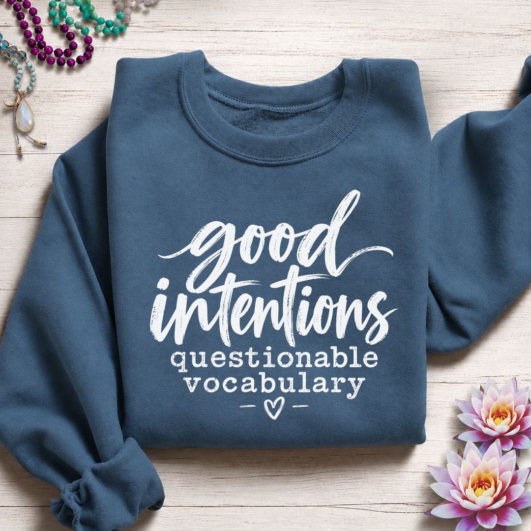 Good Intentions Sweatshirt Indigo Blue