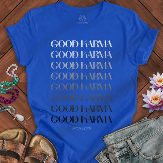 Good Karma Tee True Royal
