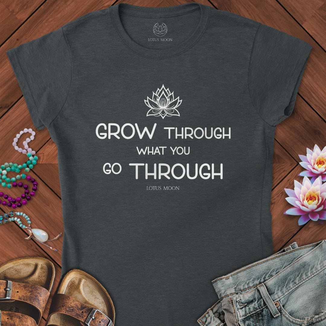 Growth Fitted Tee Dark Heather