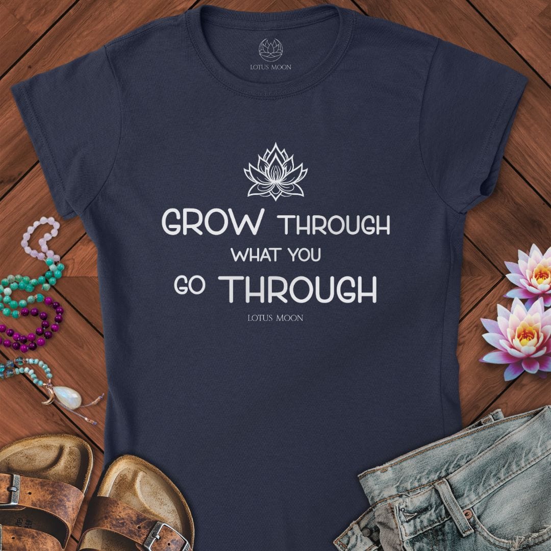 Growth Fitted Tee Navy