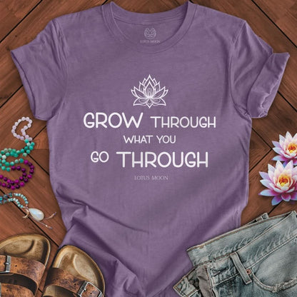 Growth Tee Heather Purple