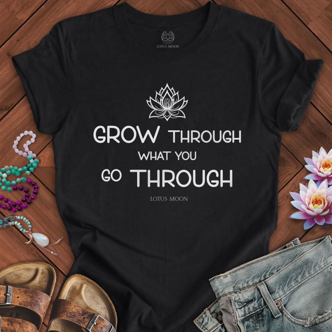 Growth Tee Solid Black Blend