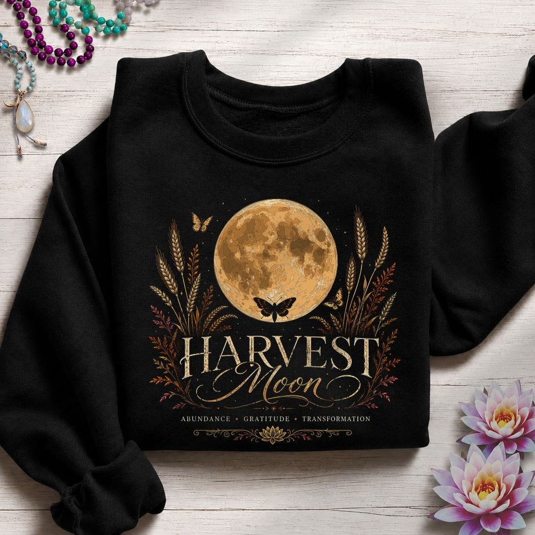 Harvest Moon Abundance Sweatshirt Black