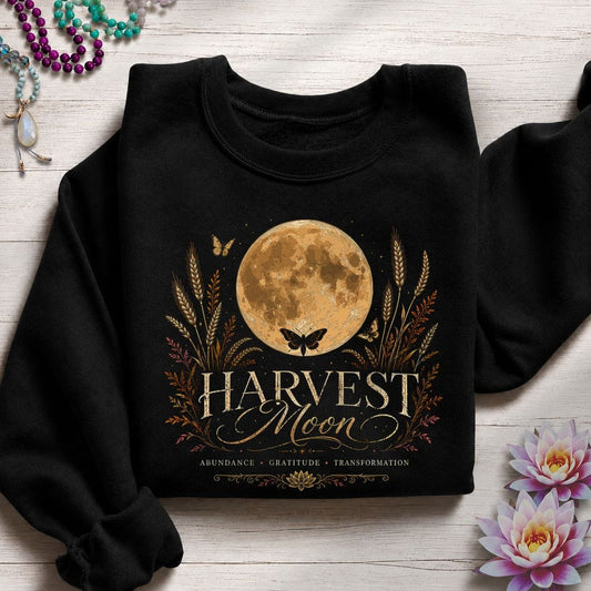 Harvest Moon Abundance Sweatshirt Black