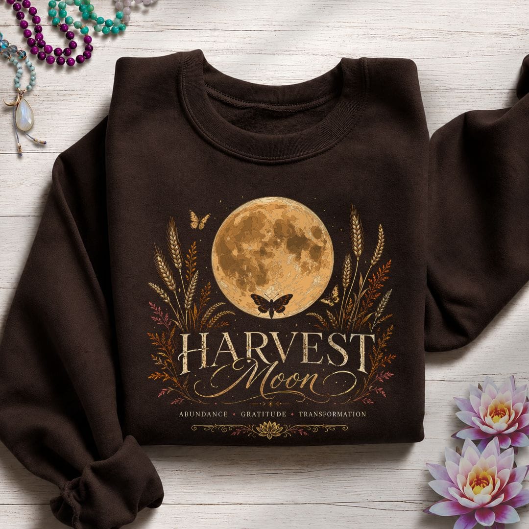 Harvest Moon Abundance Sweatshirt Dark Chocolate