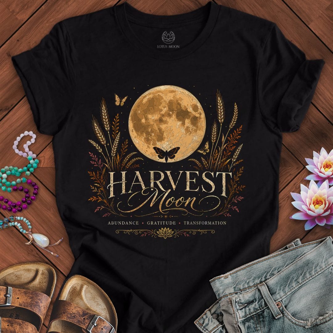 Harvest Moon Abundance Tee Black