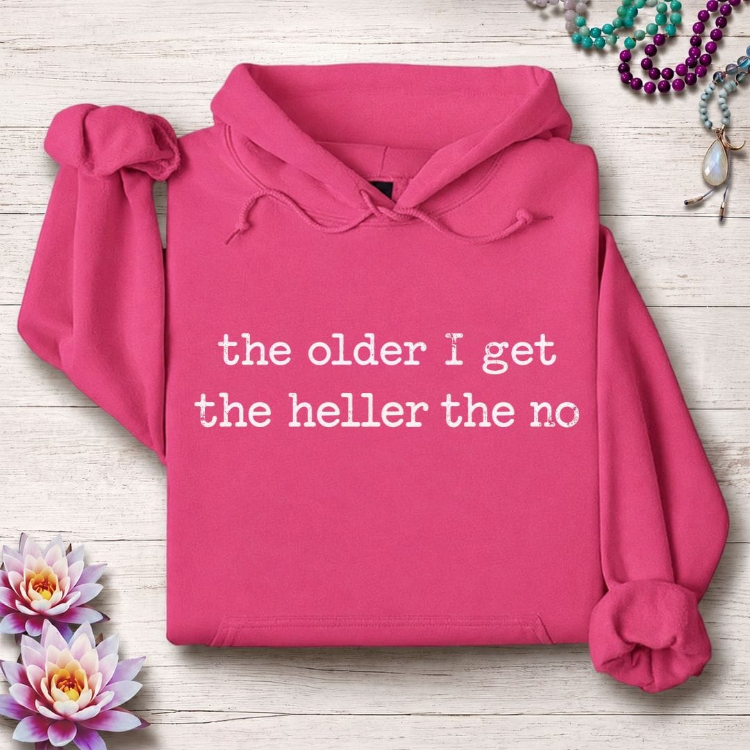 Hell No Hoodie Heliconia