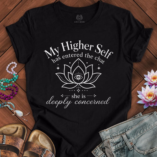 Higher Self Tee Black