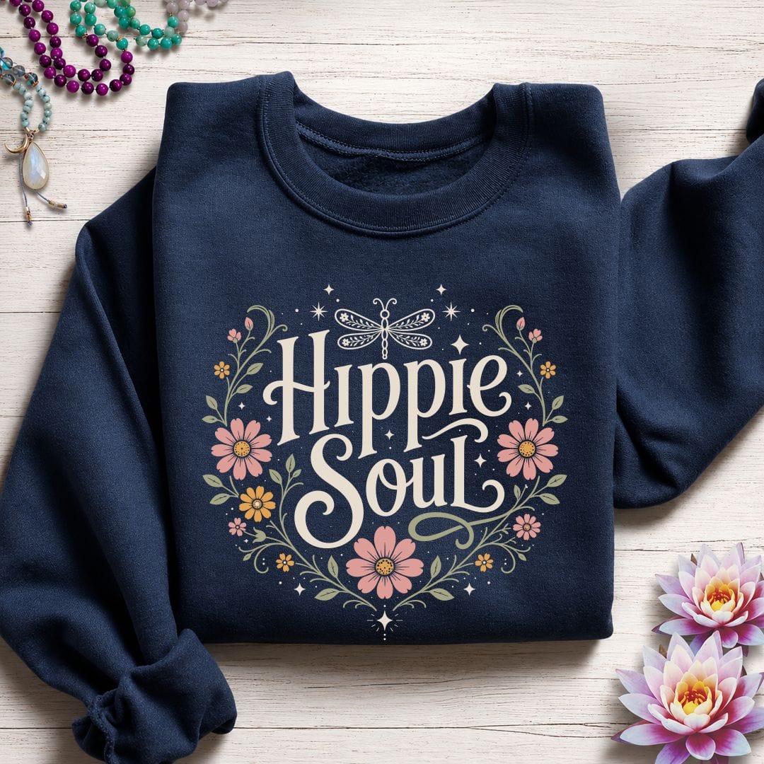 Hippie Soul Sweatshirt Navy