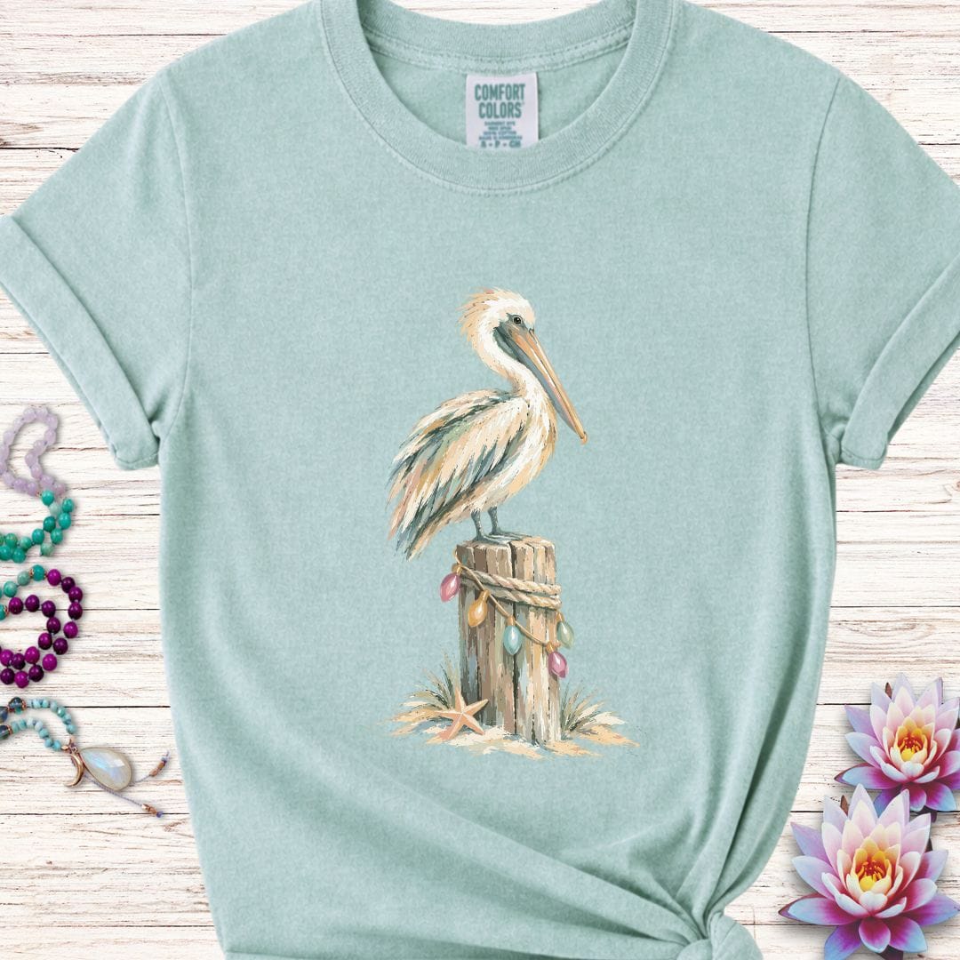 Holiday Pelican Premium Tee Bay