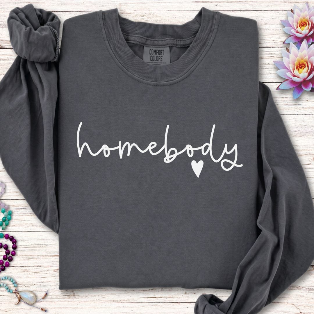 Printify Long-sleeve Homebody Long Sleeve Tee Pepper / S
