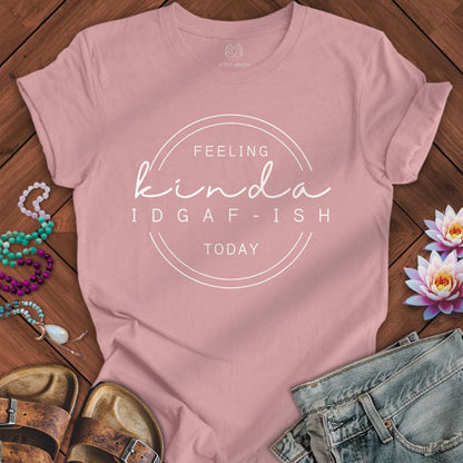 IDGAF-ish Tee Orchid