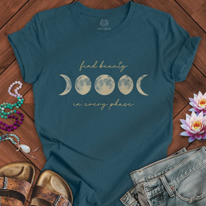 In Every Phase Tee Deep Teal